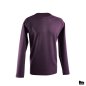 Preview: Herrenpullover Ron aus Bio Merinowolle pflaumenrot